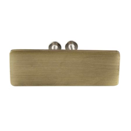 Antique Rectangle Stainless Steel Big Cabinet Knobs